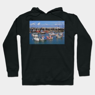 Fishing Boats, St Peter Port Hoodie